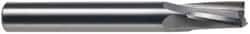 Onsrud - 3/4" Cutting Diam x 1-5/8" Length of Cut, 3 Flute, Downcut Spiral Router Bit - Uncoated, Right Hand Cut, Solid Carbide, 5" OAL x 3/4" Shank Diam, Three Edge, 10° Helix Angle - Americas Industrial Supply