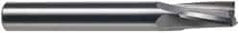 Onsrud - 3/4" Cutting Diam x 1-5/8" Length of Cut, 3 Flute, Downcut Spiral Router Bit - Uncoated, Right Hand Cut, Solid Carbide, 5" OAL x 3/4" Shank Diam, Three Edge, 10° Helix Angle - Americas Industrial Supply