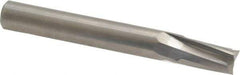 Onsrud - 3/8" Cutting Diam x 5/8" Length of Cut, 3 Flute, Upcut Spiral Router Bit - Uncoated, Right Hand Cut, Solid Carbide, 3" OAL x 3/8" Shank Diam, Three Edge, 10° Helix Angle - Americas Industrial Supply