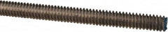 Made in USA - 1/4-20 UNC (Coarse), 3' Long, Stainless Steel Threaded Rod - Right Hand Thread - Americas Industrial Supply