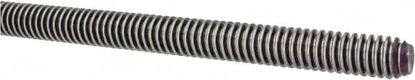 Keystone Threaded Products - 1/2-10 Acme, 3' Long, Low Carbon Steel General Purpose Acme Threaded Rod - Oil Finish Finish, Right Hand Thread, 2G Fit - Americas Industrial Supply
