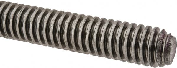 Keystone Threaded Products - 5/8-8 Acme, 3' Long, Low Carbon Steel General Purpose Acme Threaded Rod - Oil Finish Finish, Right Hand Thread, 2G Fit - Americas Industrial Supply