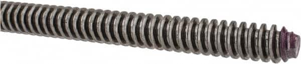 Keystone Threaded Products - 5/8-6 Acme, 3' Long, Low Carbon Steel General Purpose Acme Threaded Rod - Oil Finish Finish, Right Hand Thread, 2G Fit - Americas Industrial Supply