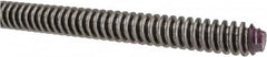 Keystone Threaded Products - 5/8-6 Acme, 3' Long, Low Carbon Steel General Purpose Acme Threaded Rod - Oil Finish Finish, Right Hand Thread, 2G Fit - Americas Industrial Supply