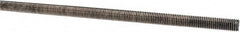 Made in USA - 1/4-28 UNF (Fine), 3' Long, Stainless Steel Threaded Rod - Right Hand Thread - Americas Industrial Supply