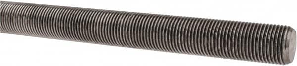 Made in USA - 5/8-18 UNF (Fine), 3' Long, Stainless Steel Threaded Rod - Right Hand Thread - Americas Industrial Supply
