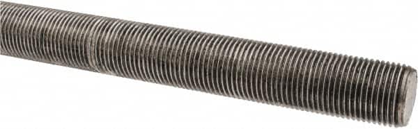 Made in USA - 3/4-16 UNF (Fine), 3' Long, Stainless Steel Threaded Rod - Right Hand Thread - Americas Industrial Supply