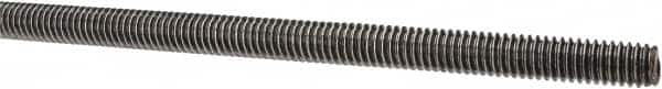 Value Collection - 5/16-18 UNC (Coarse), 3' Long, Alloy Steel Threaded Rod - Right Hand Thread - Americas Industrial Supply