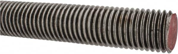Value Collection - 1-1/8-7 UNC (Coarse), 3' Long, Alloy Steel Threaded Rod - Right Hand Thread - Americas Industrial Supply