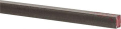 Made in USA - 36" Long x 3/16" High x 1/4" Wide, Mill Key Stock - W-1 (Water Hardening) Tool Steel - Americas Industrial Supply