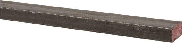 Made in USA - 36" Long x 1/4" High x 1/2" Wide, Mill Key Stock - W-1 (Water Hardening) Tool Steel - Americas Industrial Supply