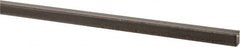 Made in USA - 36" Long x 1/8" High x 1/8" Wide, Key Stock - W-1 (Water Hardening) Tool Steel - Americas Industrial Supply