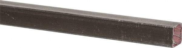 Made in USA - 36" Long x 3/8" High x 3/8" Wide, Key Stock - W-1 (Water Hardening) Tool Steel - Americas Industrial Supply