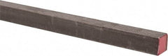 Made in USA - 36" Long x 7/16" High x 7/16" Wide, Key Stock - W-1 (Water Hardening) Tool Steel - Americas Industrial Supply