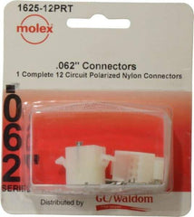 Molex - 12 Circuit, 12 AWG, 0.062 Inch Pin Diameter, Modular Receptacle Plug Connector Package - RoHS Compliant - Americas Industrial Supply