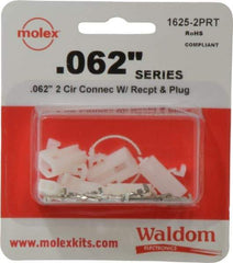 Molex - 2 Circuit, 2 AWG, 0.062 Inch Pin Diameter, Modular Receptacle Plug Connector Package - RoHS Compliant - Americas Industrial Supply