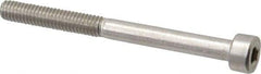 Value Collection - M4x0.70 Metric Coarse Hex Socket Drive, Socket Cap Screw - Grade 18-8 & Austenitic A2 Stainless Steel, Uncoated, Partially Threaded, 45mm Length Under Head - Americas Industrial Supply
