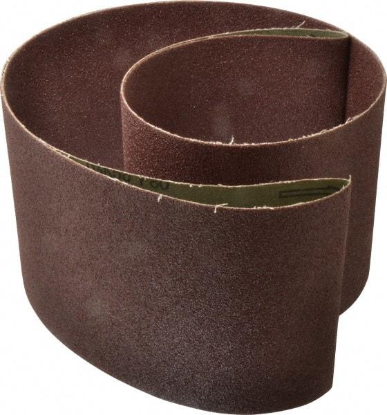 Tru-Maxx - 6" Wide x 89" OAL, 80 Grit, Aluminum Oxide Abrasive Belt - Aluminum Oxide, Medium, Coated - Americas Industrial Supply