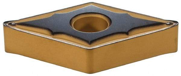 Sumitomo - DNMG432 ESU Grade AC700G Carbide Turning Insert - Al2O3 Finish, 55° Diamond, 1/2" Inscr Circle, 3/16" Thick, 1/32" Corner Radius - Americas Industrial Supply