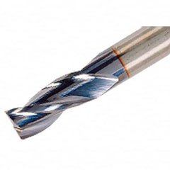 Iscar - 8mm, 20mm LOC, 8mm Shank Diam, 63mm OAL, 3 Flute, Solid Carbide Square End Mill - Single End, TiAlN Finish, Spiral Flute, 38° Helix, Right Hand Cut, Right Hand Flute - Americas Industrial Supply