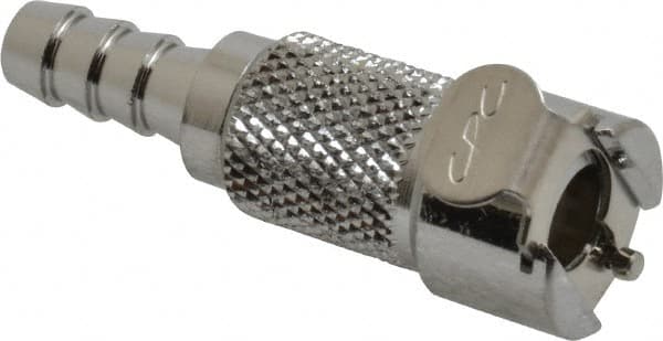 CPC Colder Products - Chrome Plated Brass Push-to-Connect Female Connector - 250 Max psi, Buna Nitrile O-Ring - Americas Industrial Supply