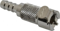 CPC Colder Products - Chrome Plated Brass Push-to-Connect Female Connector - 250 Max psi, Buna Nitrile O-Ring - Americas Industrial Supply