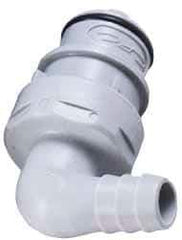 CPC Colder Products - Polypropylene Push-to-Connect Tube Male Connector - 60 Max psi, 3/8" Inside Diam, Gray - Americas Industrial Supply