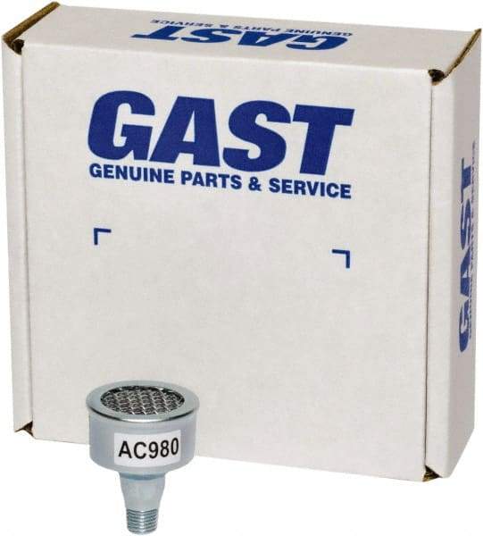 Gast - Air Actuated Motor Accessories Type: Muffler Assembly For Use With: 2AM & 4AM Models - Americas Industrial Supply