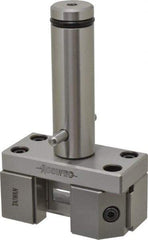 Accupro - 0.785 Jaw Opening Capacity, 37.08mm Jaw Height, Toolmaker's Vise - Flat Jaw, 105mm OAL x 29.97mm OAW x 4.19" OAH - Americas Industrial Supply