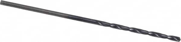Chicago-Latrobe - 3/64" 135° High Speed Steel Jobber Drill - TiAlN Finish, Right Hand Cut, Spiral Flute, Straight Shank, 1-3/4" OAL, Standard Point - Americas Industrial Supply