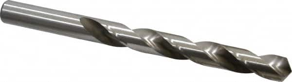 Chicago-Latrobe - 39/64" 118° High Speed Steel Jobber Drill - Bright Finish, Right Hand Cut, Spiral Flute, Straight Shank, 7-1/8" OAL, Standard Point - Americas Industrial Supply