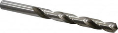 Chicago-Latrobe - 39/64" 118° High Speed Steel Jobber Drill - Bright Finish, Right Hand Cut, Spiral Flute, Straight Shank, 7-1/8" OAL, Standard Point - Americas Industrial Supply