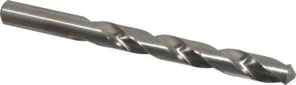 Chicago-Latrobe - 43/64" 118° High Speed Steel Jobber Drill - Bright Finish, Right Hand Cut, Spiral Flute, Straight Shank, 7-1/8" OAL, Standard Point - Americas Industrial Supply