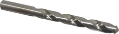 Chicago-Latrobe - 43/64" 118° High Speed Steel Jobber Drill - Bright Finish, Right Hand Cut, Spiral Flute, Straight Shank, 7-1/8" OAL, Standard Point - Americas Industrial Supply