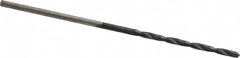 Chicago-Latrobe - 3/64" 135° Cobalt Jobber Drill - TiAlN Finish, Right Hand Cut, Spiral Flute, Straight Shank, 1-3/4" OAL, Standard Point - Americas Industrial Supply