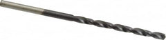 Chicago-Latrobe - 7/64" 135° Cobalt Jobber Drill - TiAlN Finish, Right Hand Cut, Spiral Flute, Straight Shank, 2-5/8" OAL, Split Point - Americas Industrial Supply
