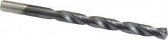 Chicago-Latrobe - 21/64" 135° Cobalt Jobber Drill - TiAlN Finish, Right Hand Cut, Spiral Flute, Straight Shank, 4-5/8" OAL, Split Point - Americas Industrial Supply