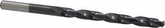 Chicago-Latrobe - Letter A 135° Cobalt Jobber Drill - TiAlN Finish, Right Hand Cut, Spiral Flute, Straight Shank, 3-7/8" OAL, Split Point - Americas Industrial Supply