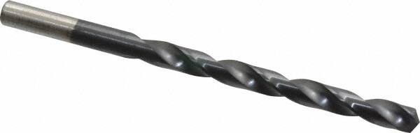 Chicago-Latrobe - Letter B 135° Cobalt Jobber Drill - TiAlN Finish, Right Hand Cut, Spiral Flute, Straight Shank, 4" OAL, Split Point - Americas Industrial Supply