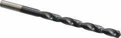 Chicago-Latrobe - Letter B 135° Cobalt Jobber Drill - TiAlN Finish, Right Hand Cut, Spiral Flute, Straight Shank, 4" OAL, Split Point - Americas Industrial Supply