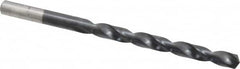 Chicago-Latrobe - Letter C 135° Cobalt Jobber Drill - TiAlN Finish, Right Hand Cut, Spiral Flute, Straight Shank, 4" OAL, Split Point - Americas Industrial Supply