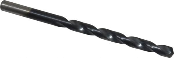 Chicago-Latrobe - Letter G 135° Cobalt Jobber Drill - TiAlN Finish, Right Hand Cut, Spiral Flute, Straight Shank, 4-1/8" OAL, Split Point - Americas Industrial Supply