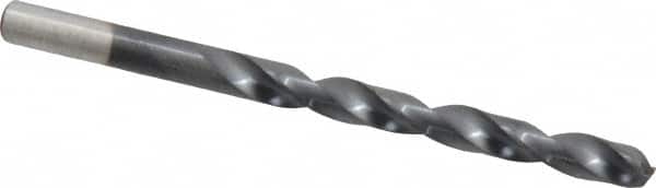 Chicago-Latrobe - Letter I 135° Cobalt Jobber Drill - TiAlN Finish, Right Hand Cut, Spiral Flute, Straight Shank, 4-1/8" OAL, Split Point - Americas Industrial Supply