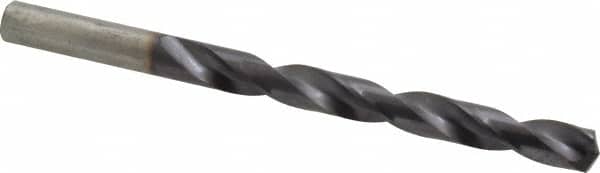Chicago-Latrobe - Letter T 135° Cobalt Jobber Drill - TiAlN Finish, Right Hand Cut, Spiral Flute, Straight Shank, 4-7/8" OAL, Split Point - Americas Industrial Supply