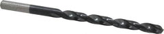 Chicago-Latrobe - #2 135° Cobalt Jobber Drill - TiAlN Finish, Right Hand Cut, Spiral Flute, Straight Shank, 3-7/8" OAL, Split Point - Americas Industrial Supply