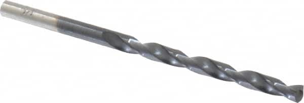 Chicago-Latrobe - #14 135° Cobalt Jobber Drill - TiAlN Finish, Right Hand Cut, Spiral Flute, Straight Shank, 3-3/8" OAL, Split Point - Americas Industrial Supply