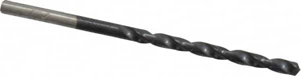 Chicago-Latrobe - #30 135° Cobalt Jobber Drill - TiAlN Finish, Right Hand Cut, Spiral Flute, Straight Shank, 2-3/4" OAL, Split Point - Americas Industrial Supply