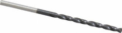 Chicago-Latrobe - #42 135° Cobalt Jobber Drill - TiAlN Finish, Right Hand Cut, Spiral Flute, Straight Shank, 2-1/4" OAL, Split Point - Americas Industrial Supply