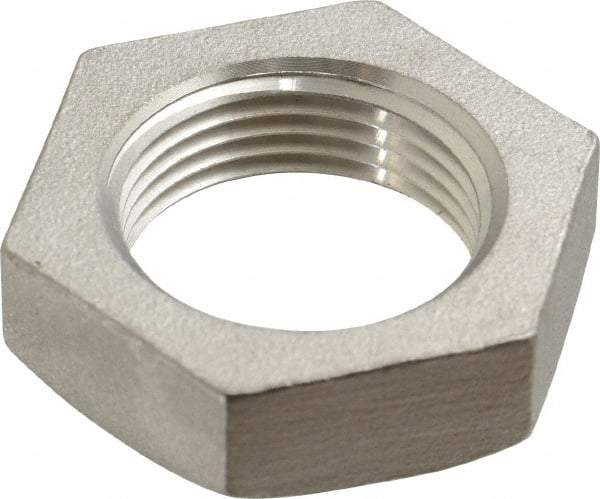 Merit Brass - 3/4" Grade 316 Stainless Steel Pipe Locknut - FNPSL End Connections, 150 psi - Americas Industrial Supply