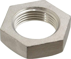 Merit Brass - 3/4" Grade 316 Stainless Steel Pipe Locknut - FNPSL End Connections, 150 psi - Americas Industrial Supply